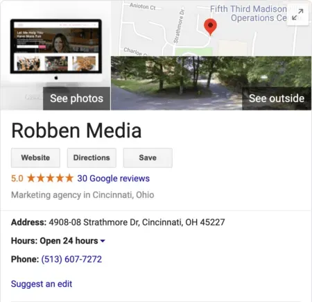 Google business photos