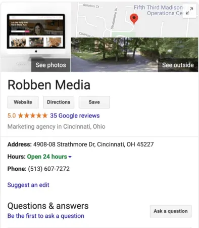google my business