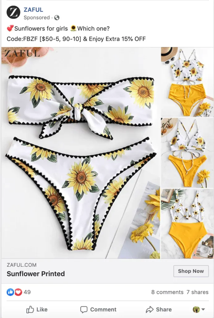 Realistic ad visuals